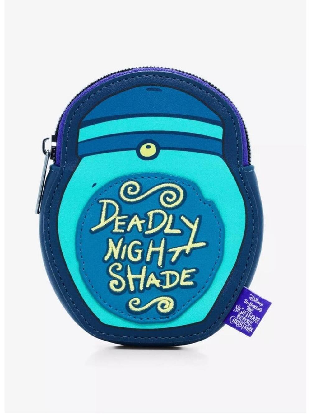 Loungefly NBC Jack & Sally Pumpkins Mini Backpack/Coin Purse - Picture 7 of 9